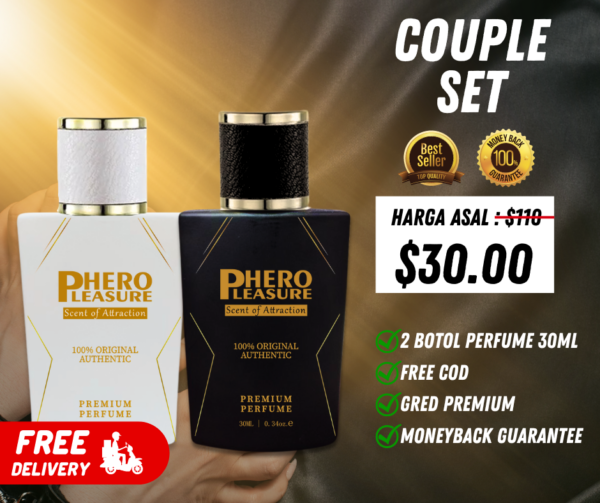 [30ML] PHERO PLEASURE - COUPLE SET