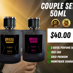 [50ML]  PHERO PLEASURE - COUPLE SET