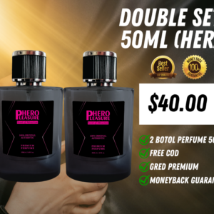 [50ML]  PHERO PLEASURE – DOUBLE SET (W)