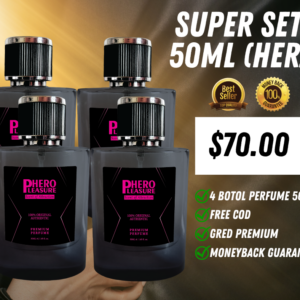 [50ML]  PHERO PLEASURE – SUPER SET (W)