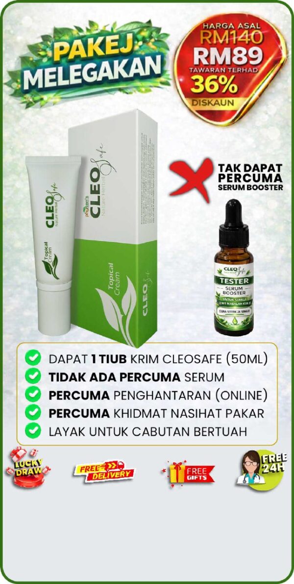 CleoSafe — 1 Tiub (50 mL)
